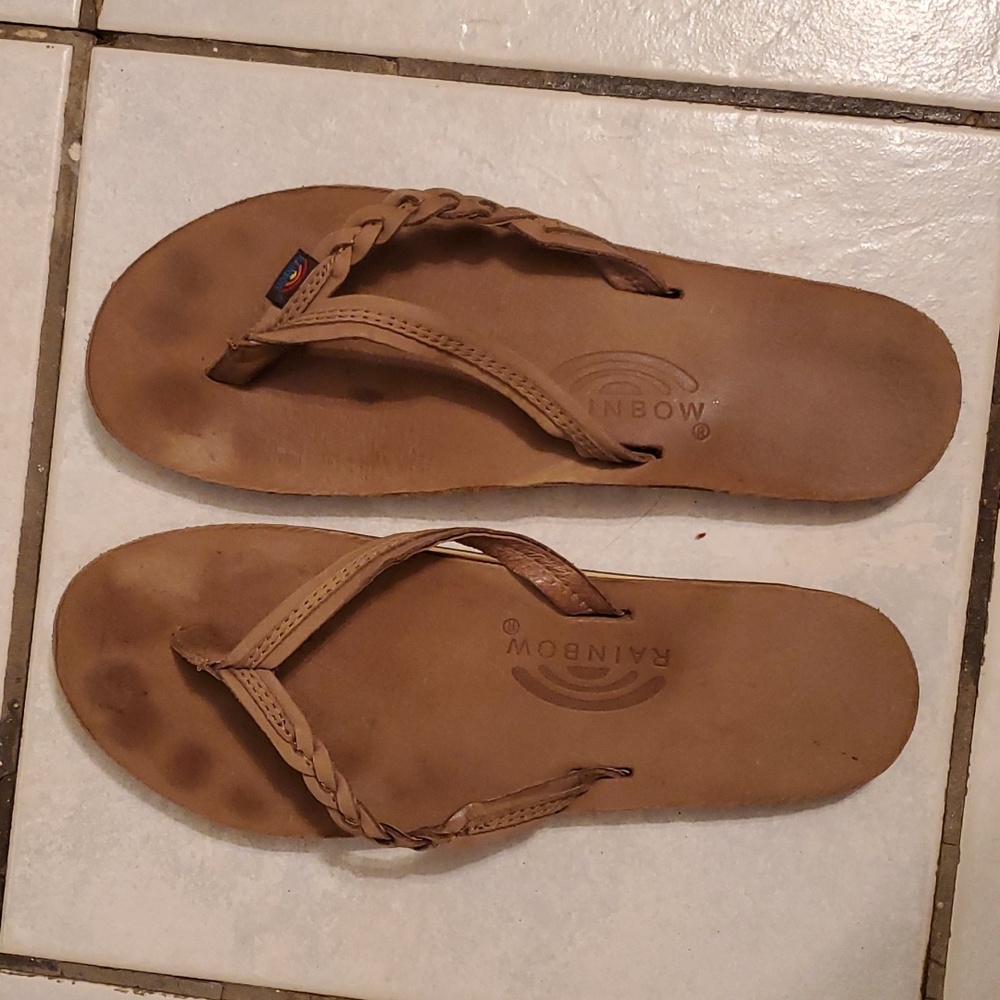 Rainbow sandals